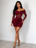 Lina lace mini dress