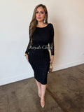 Anabella rhinestone dress