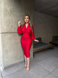 Valeria midi dress