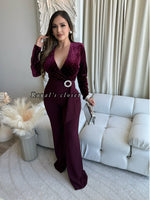 Emily velvet jumpsuit