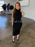 Inez midi dress