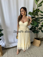 Nataly lace midi dress