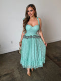 Nataly lace midi dress