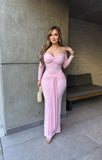 Laura body-con midi dress