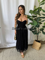 Nataly lace midi dress