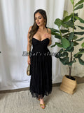 Nataly lace midi dress