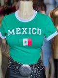 Mexicana crop top