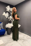 Minerva lace midi dress
