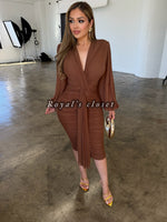 Felicia mesh midi dress
