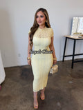 Merced lace midi dress