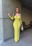 Laura body-con midi dress