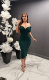 Vicky lace midi dress