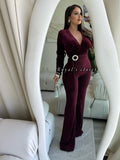 Emily velvet jumpsuit