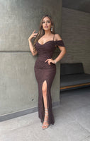 Corina lace gown dress