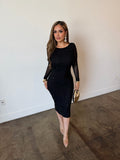 Anabella rhinestone dress