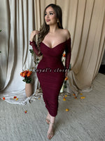 Milly mesh midi dress