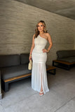 Margarita mesh maxi dress