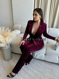 Rocio velvet set