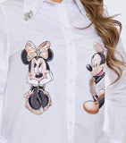 Minnie & Mickey blouse