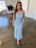 Kylie mesh midi dress
