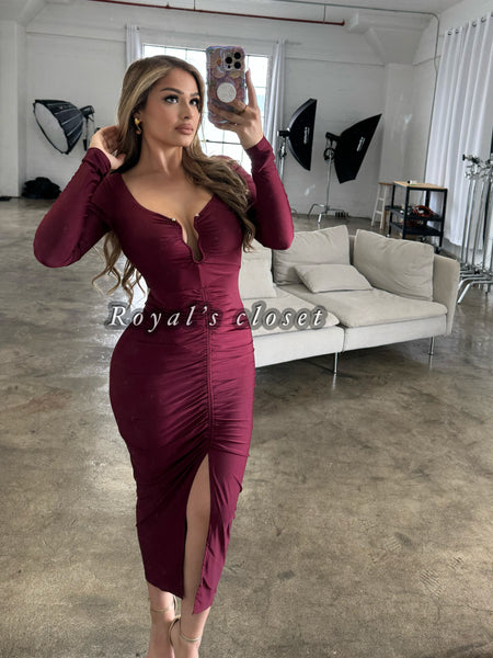 Leslie midi dress
