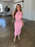 Inez midi dress