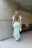 Nicole lace skirt set