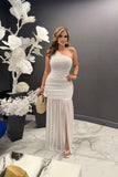 Margarita mesh maxi dress