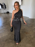 Aitana polka dot dress