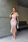 Nicole lace skirt set