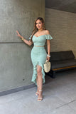 Nicole lace skirt set