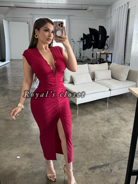 Belen midi dress