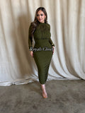 Ramona mesh midi dress