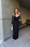 Laura body-con midi dress