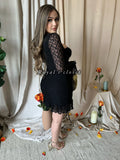 Veronica lace mini dress