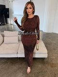 Kim midi dress