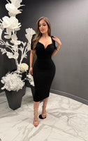 Vicky lace midi dress