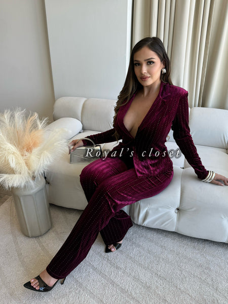 Rocio velvet set