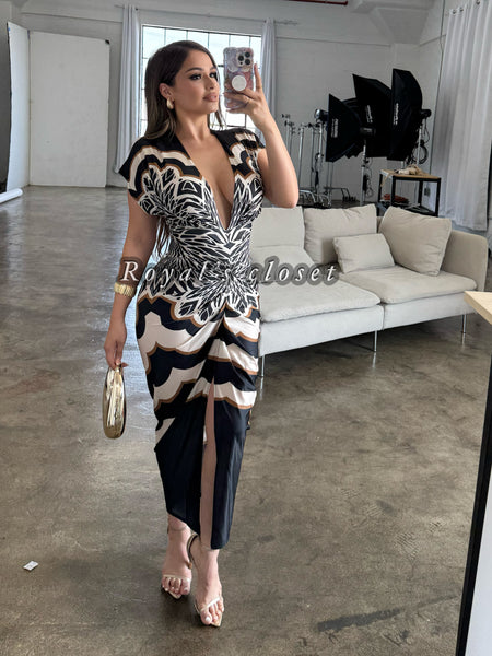 Irma midi dress