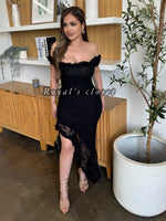 Monik mesh midi dress