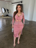Tatiana midi skirt set