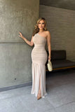 Margarita mesh maxi dress
