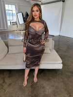 Marielos midi dress