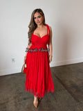 Nataly lace midi dress