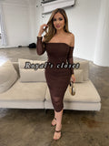 Paulette mesh dress