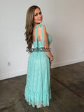 Nataly lace midi dress
