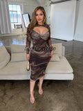 Marielos midi dress
