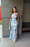 Margarita mesh maxi dress