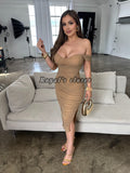 Maggie  mesh midi dress