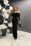 Clara off the shoulder jumpsuit